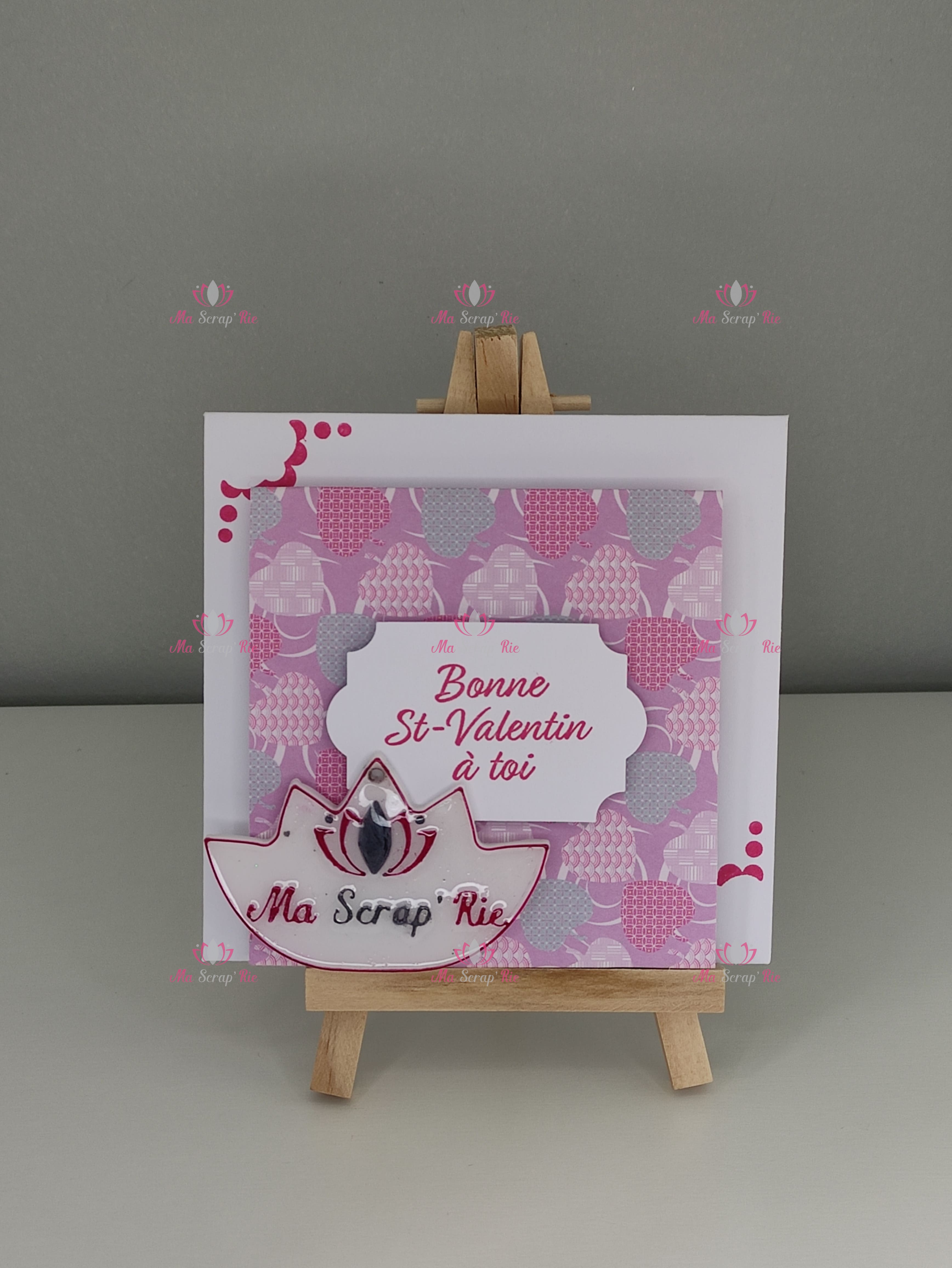 St Valentin, amour, love, carte, kirigami, scalpel, cutter, offrir, pensée, attention, couple,