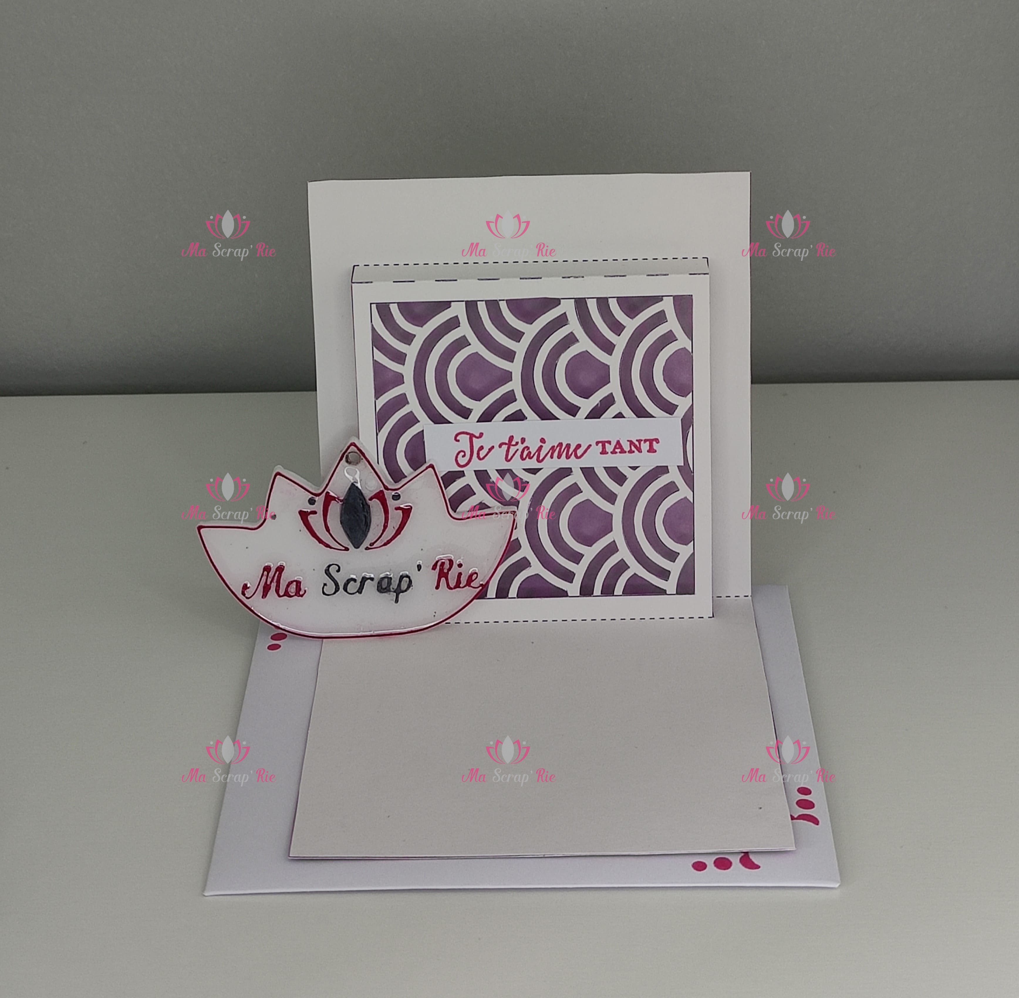 carte, kirigami, anniversaire, fête, offrir, envoyer, occasion, souhaiter, relief